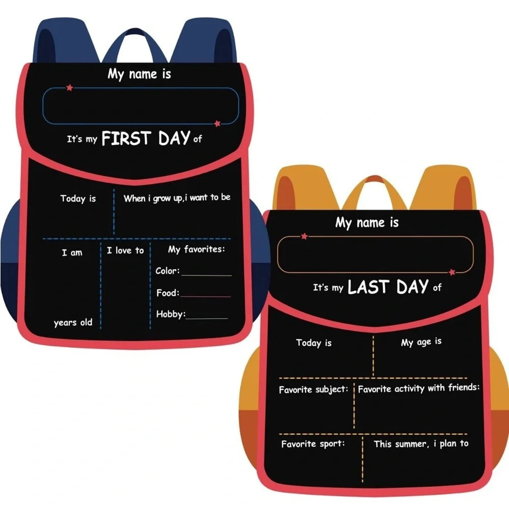 🆕 First Day/Last Day of School Chalkboard
